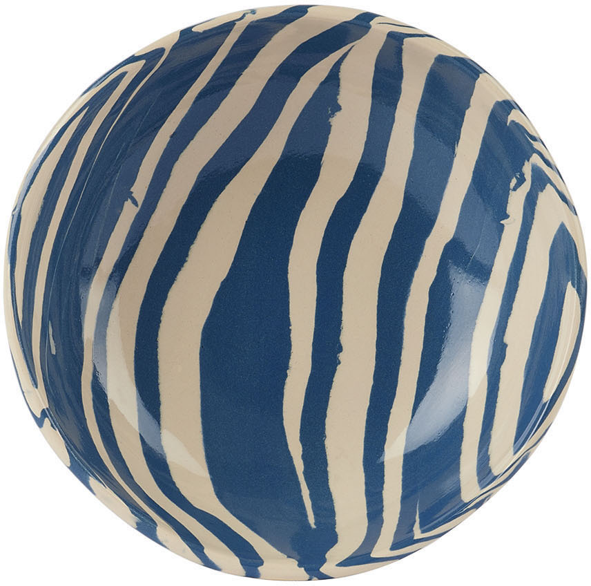 Henry Holland Studio Blue & White Small Stripe Bowl