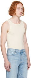 Helmut Lang Off-White Classic Tank Top