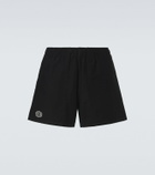 Bode Logo cotton twill Bermuda shorts