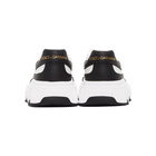 Dolce and Gabbana Black and White Daymaster Low Sneakers