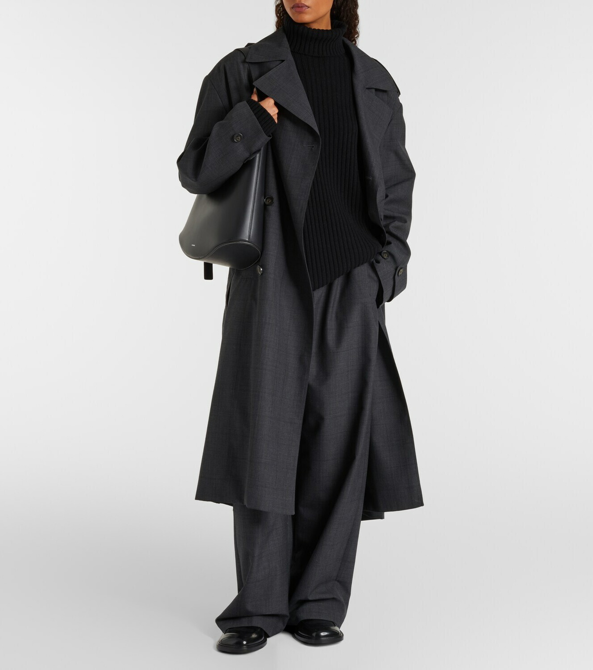 The Frankie Shop Lindall wool-blend turtleneck sweater