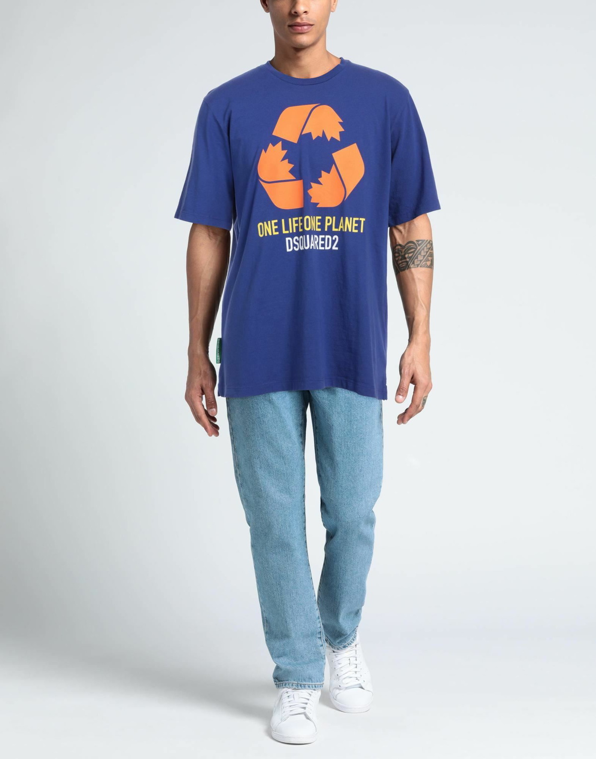 Dsquared2 Mens T-shirt in Blue