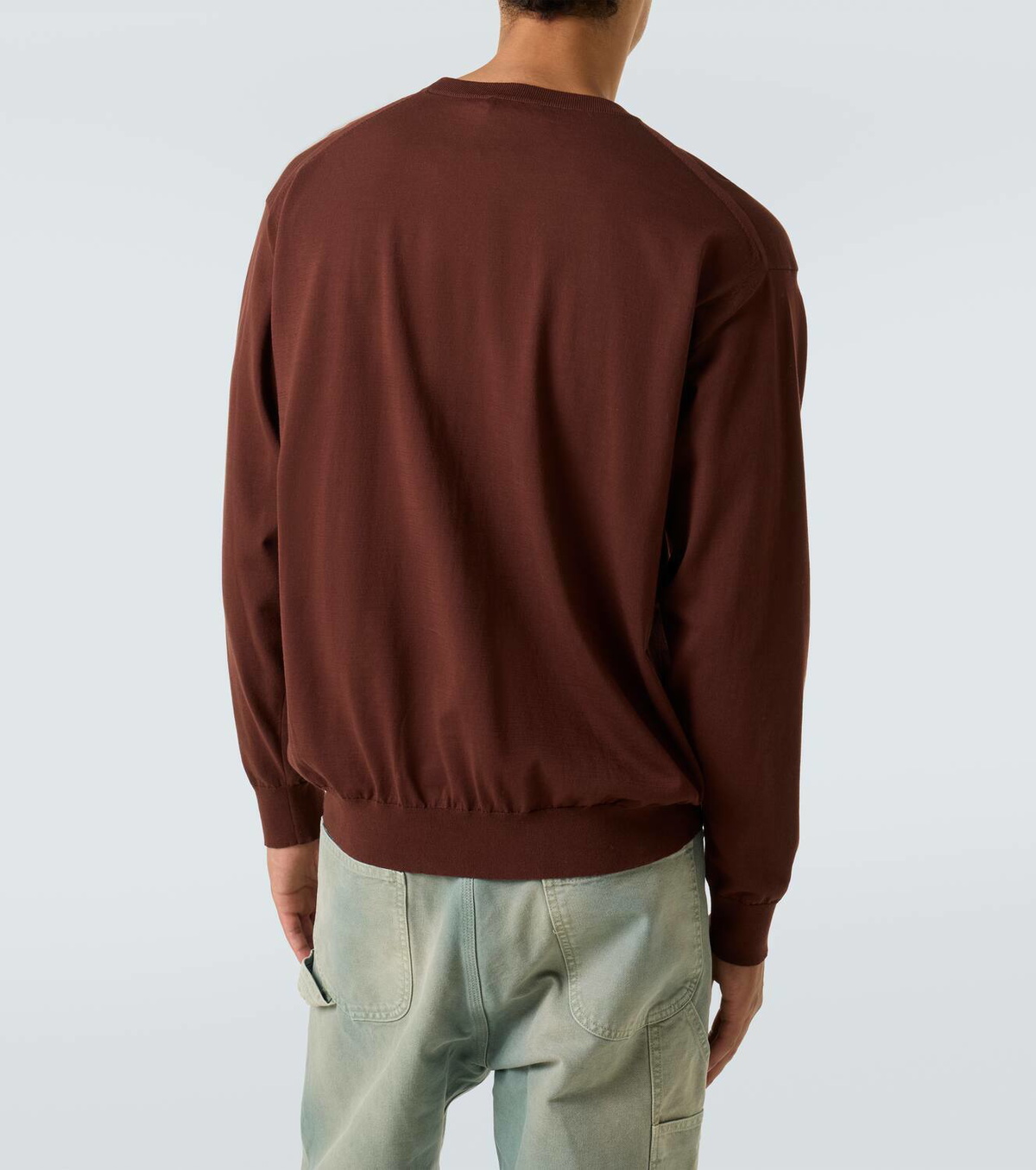 Auralee Knitted cotton sweatshirt Auralee