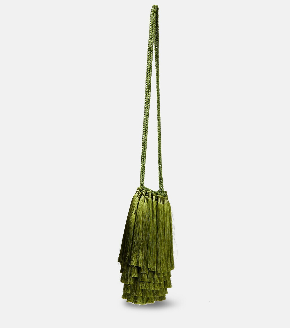 Victoria Beckham - Tassel Mini woven shoulder bag
