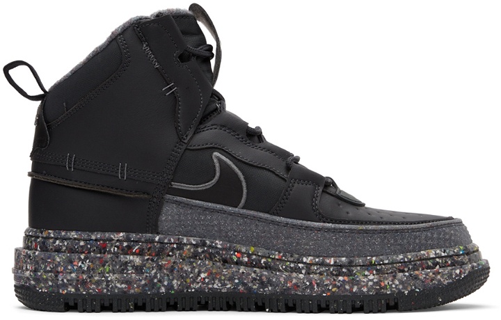 Photo: Nike Black Air Force 1 High Sneakers