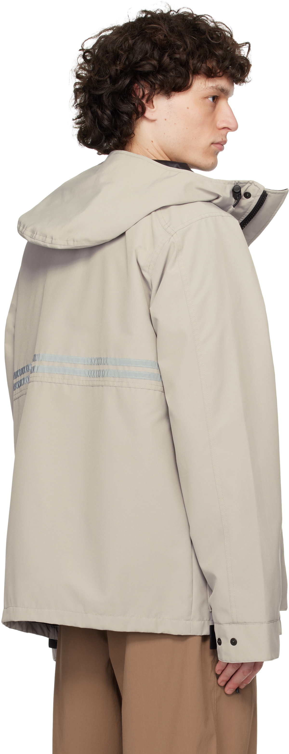 Canada Goose Beige Lockeport Jacket Canada Goose