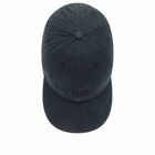 MM6 Maison Margiela Men's Number Logo Cap in Washed Black