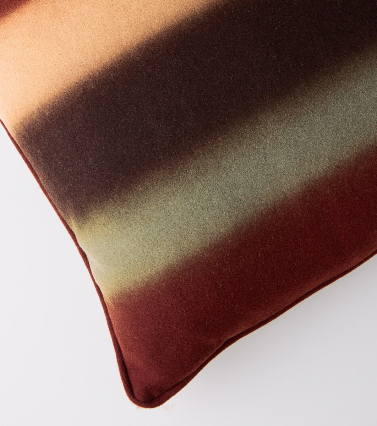 Loro Piana Striped wool and cashmere cushion
