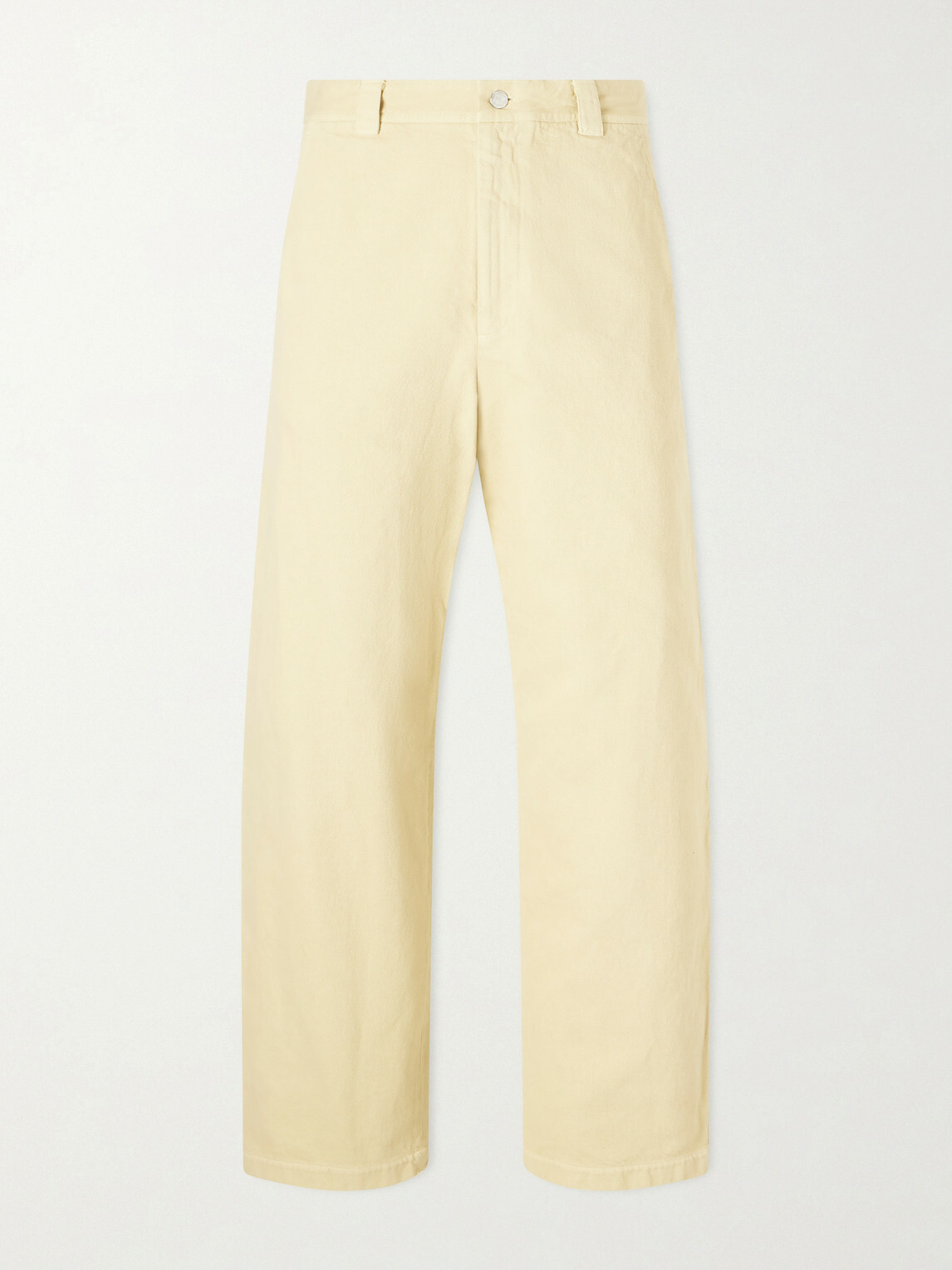 A.P.C. - Ville Cropped Straight-Leg Cotton-Gabardine Chinos - Neutrals