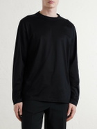 Canali - Cotton-Jersey T-Shirt - Black