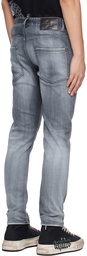 Dsquared2 Gray Skater Jeans