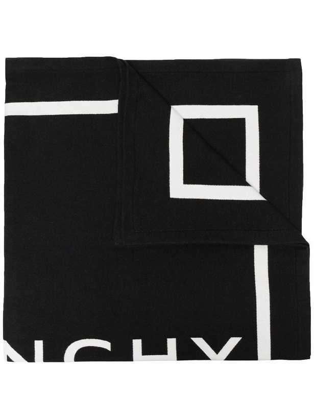 Photo: GIVENCHY - Logo Cotton Scarf