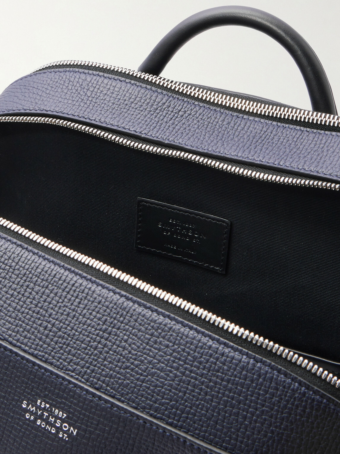Smythson - Ludlow Full-Grain Leather Backpack