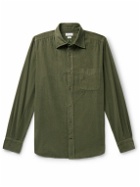 Incotex - Cotton-Corduroy Shirt - Green