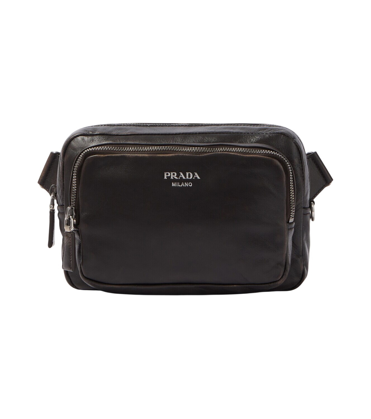 NO/FAITH STUDIOS Black Denim Multipocket Bag