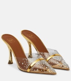 Malone Souliers Joella crystal-embellished PVC mules