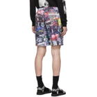 99% IS Multicolor Collage Shorts