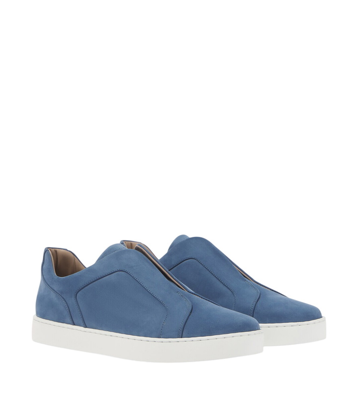 Photo: Manolo Blahnik Agilio leather sneakers