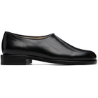 LEMAIRE Black Anatomic Slip On Loafers