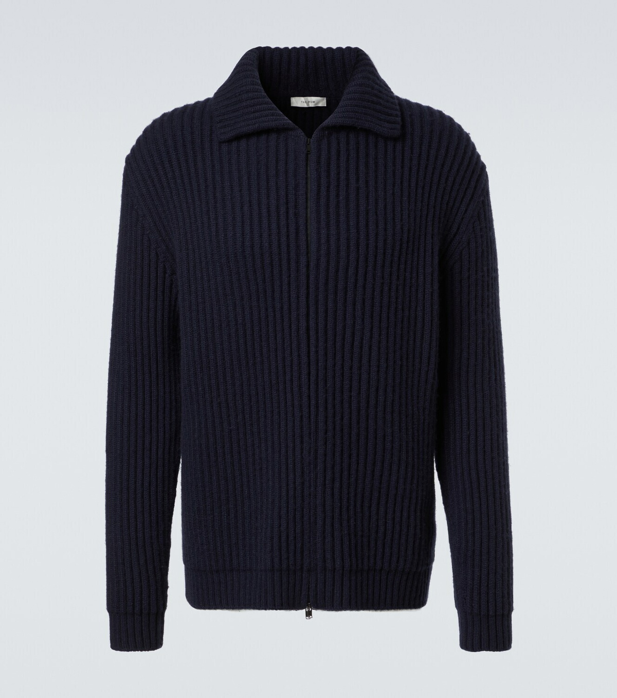 The Row Hornby cashmere zip-up cardigan