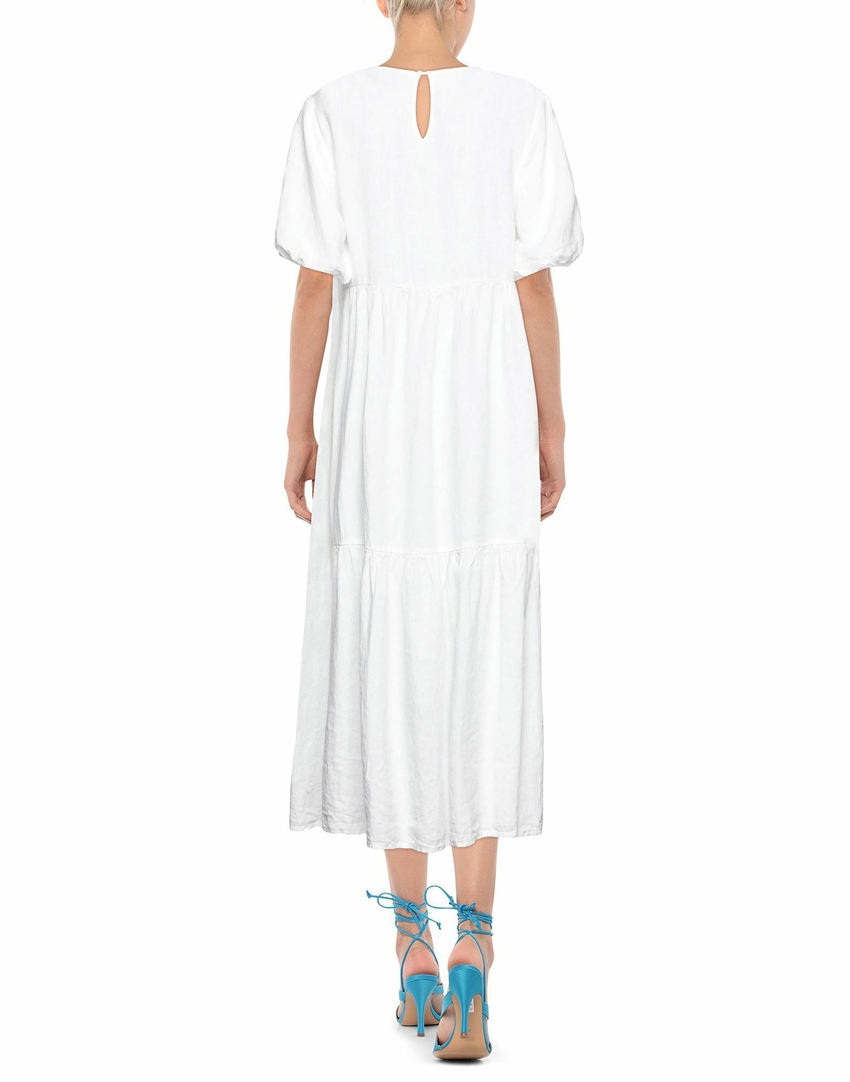 Peserico Womens Midi dress in White