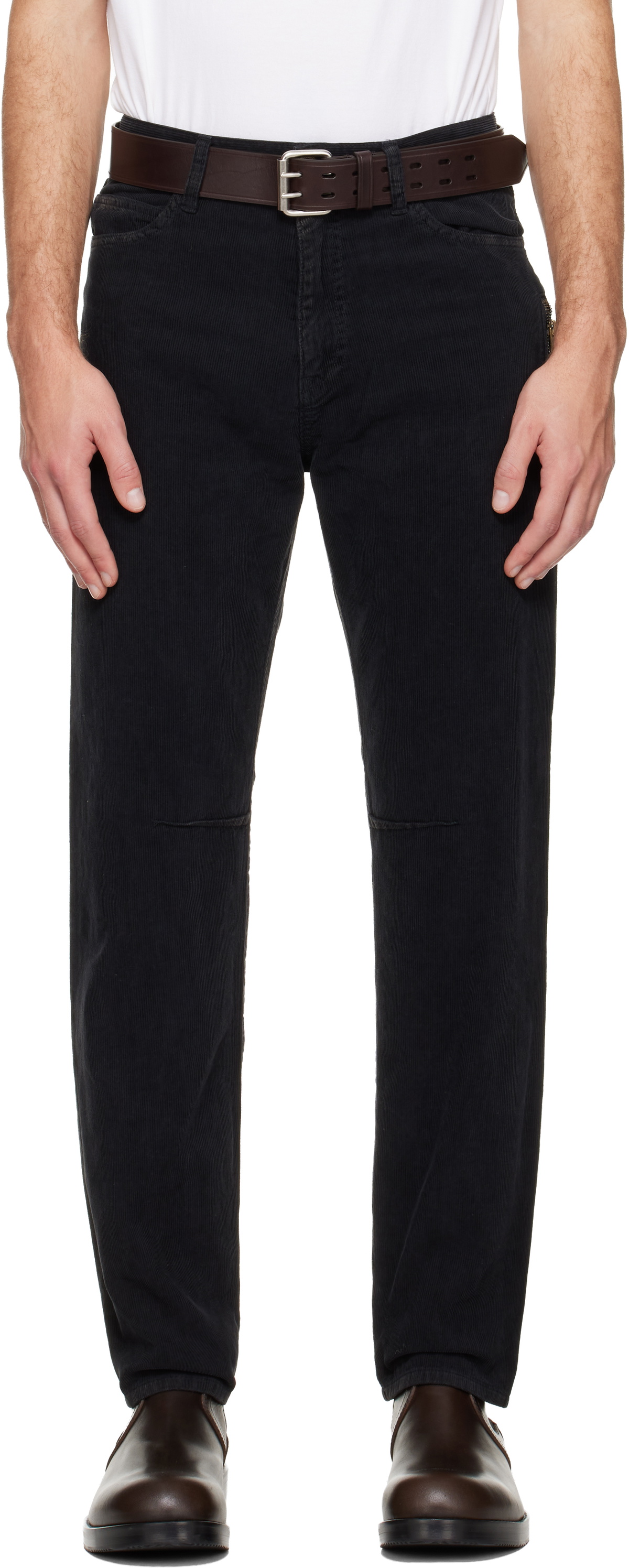 UNDERCOVER Black Zip Jeans Undercover