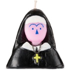 Olga Goose Candle Black and Pink Nun Candle