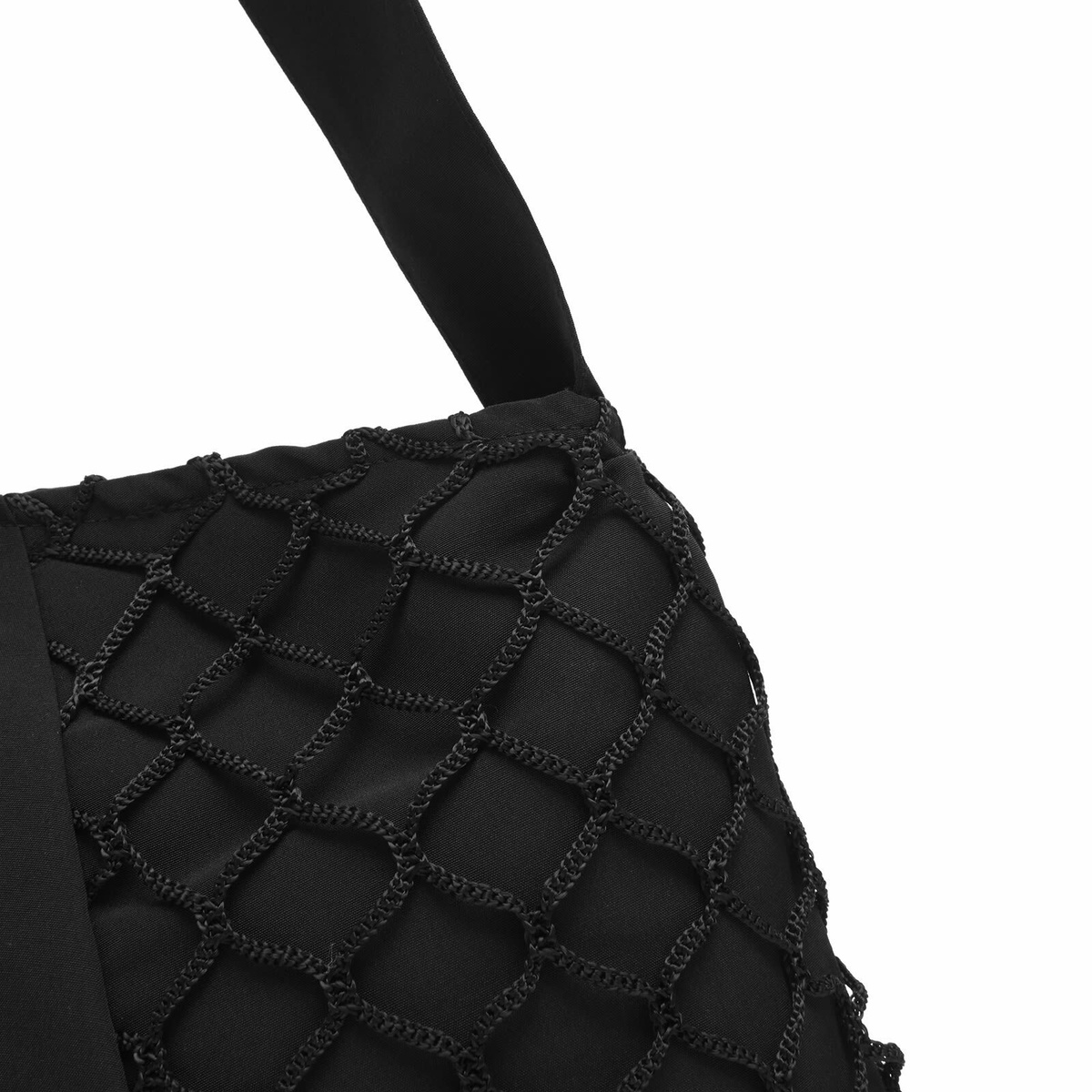 Deiji Studios Women's Net Contrast Bag in Black 