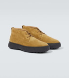 Tod's Suede lace-up boots