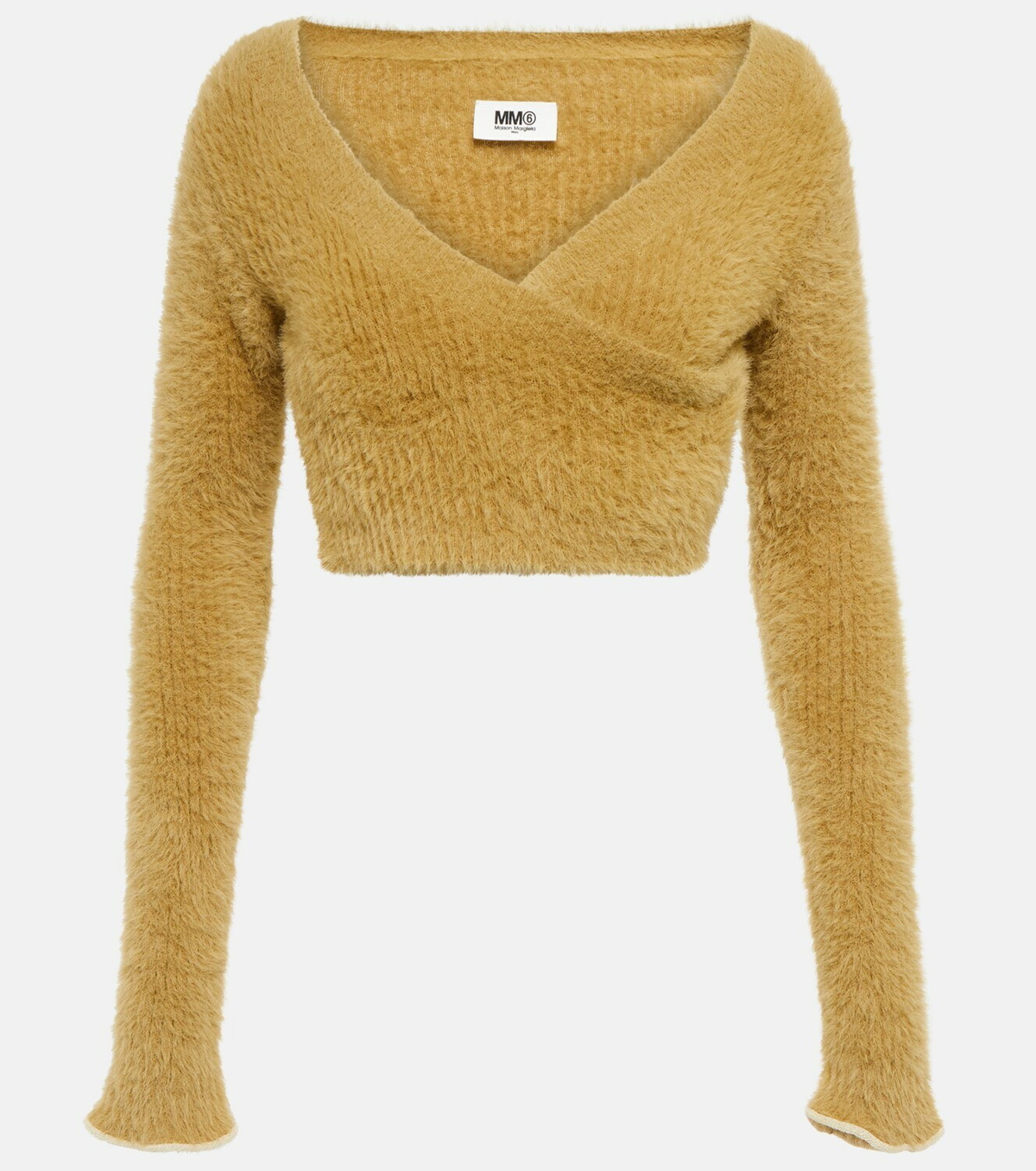 MM6 Maison Margiela - Knit crop top MM6 Maison Margiela