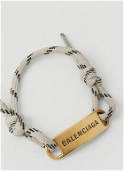 Balenciaga - Plate Rope Bracelet in Beige
