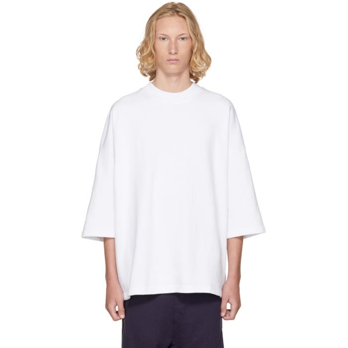 Photo: D by D SSENSE Exclusive White Oversized T-Shirt