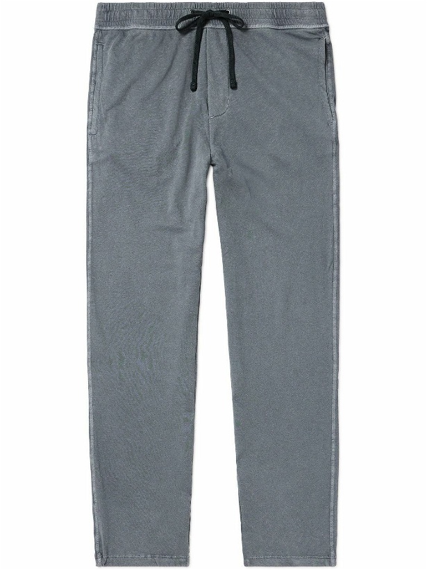 Photo: James Perse - Straight-Leg Cotton-Jersey Sweatpants - Gray