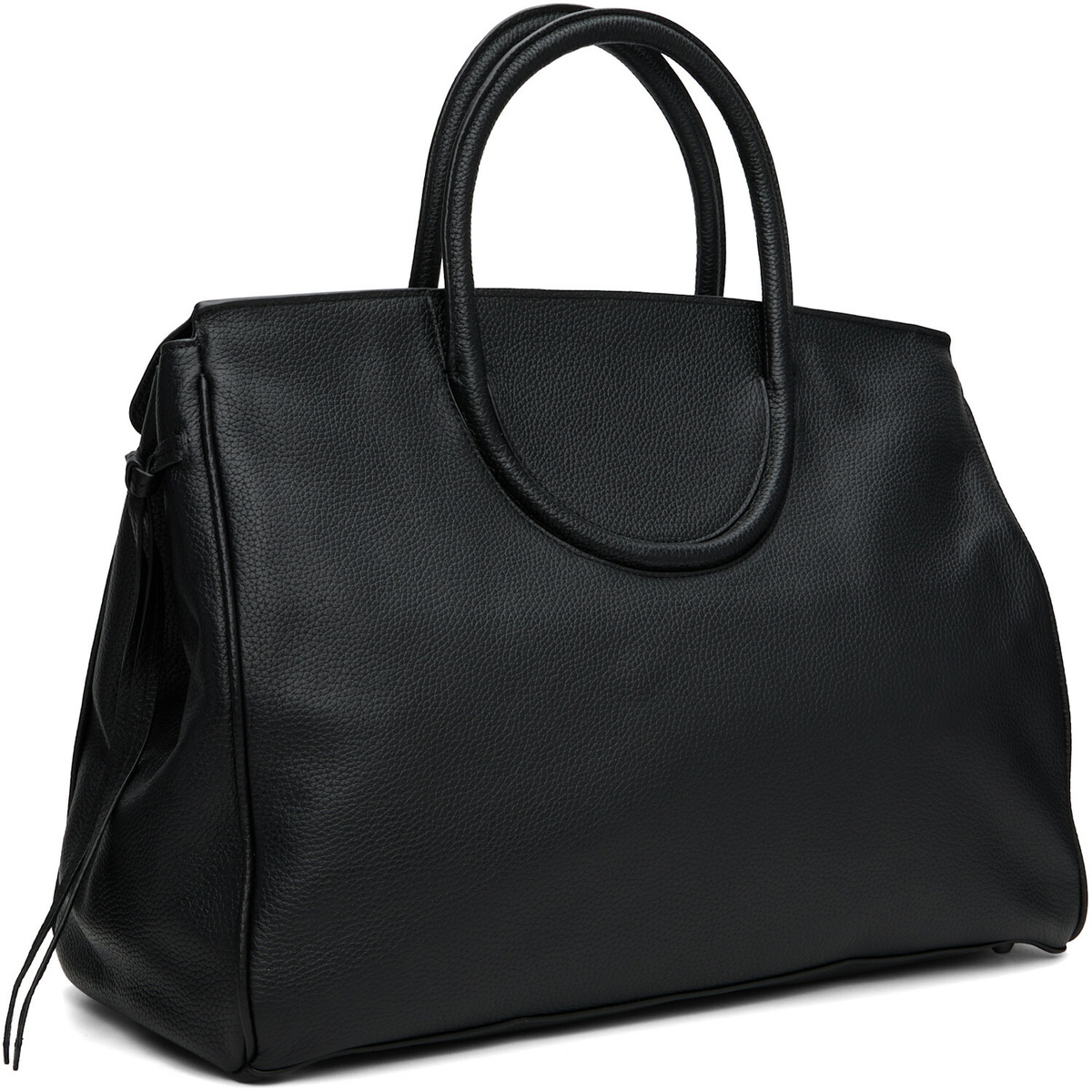 Staud Black Maude Carryall Tote
