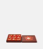 Jonathan Adler Playa leather tic-tac-toe set