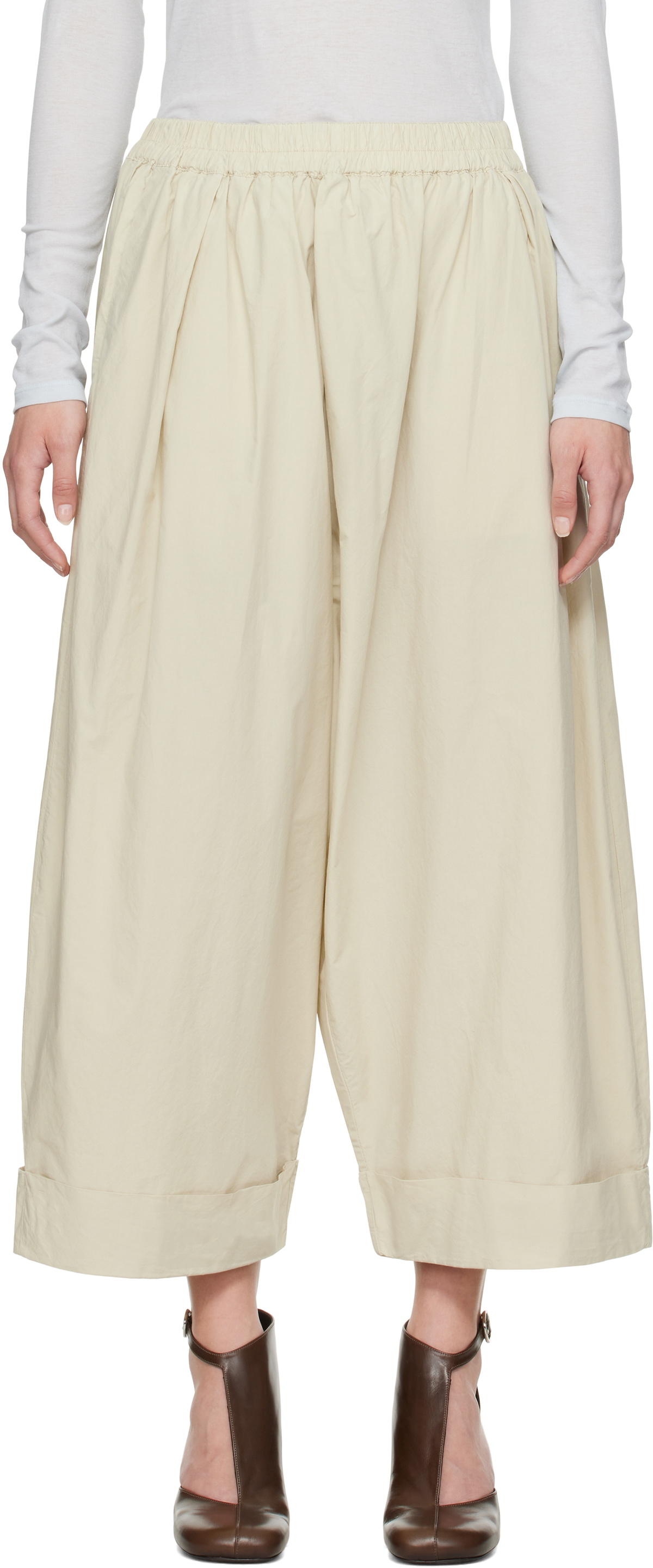 Toogood Beige 'The Baker' Trousers