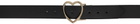 Ernest W. Baker Black Heart Belt