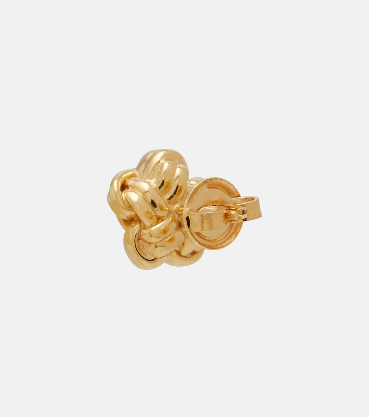 Bottega Veneta Knot 18kt gold-plated sterling silver earrings