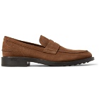 Tod's - Suede Penny Loafers - Men - Brown
