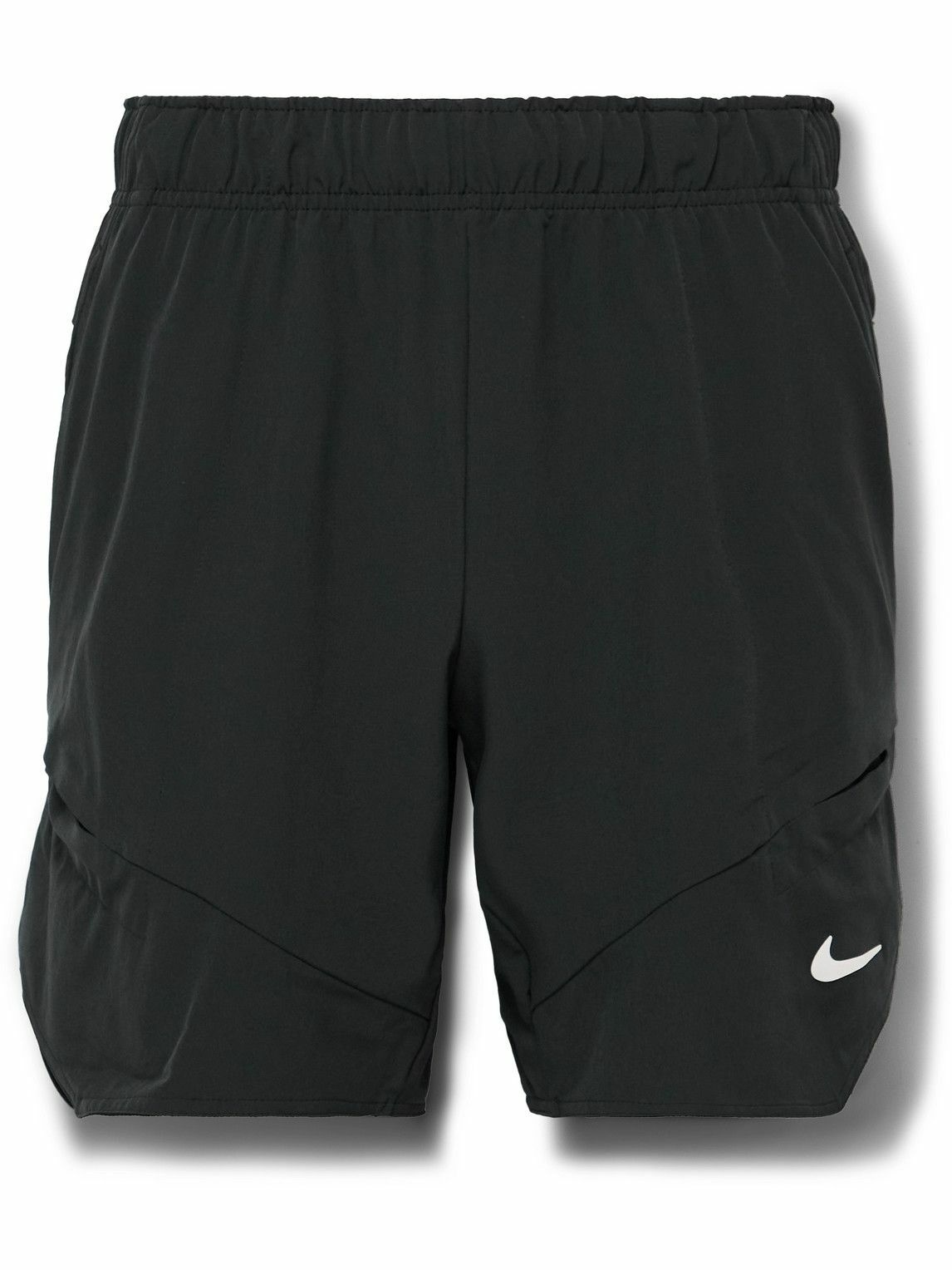 Photo: Nike Tennis - NikeCourt Advantage Straight-Leg Dri-FIT Tennis Shorts - Black