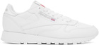 Reebok Classics White Classic Leather Sneakers