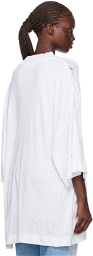 1017 ALYX 9SM White Distressed T-Shirt