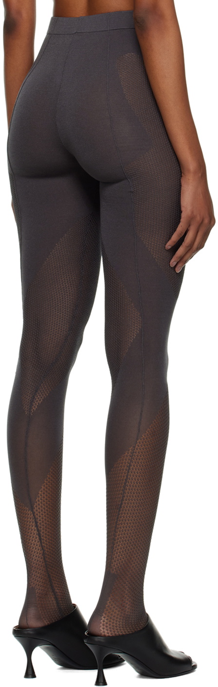 Dion Lee Gray Bodywear Leggings