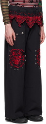 Chopova Lowena Black Lansky Trousers