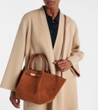 DeMellier New York Midi suede tote bag