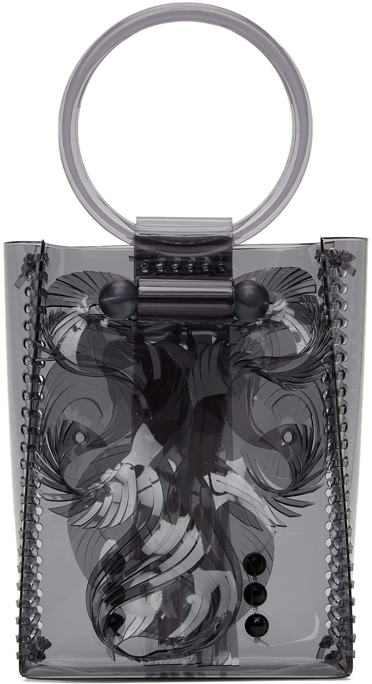 Mame Kurogouchi Grey Mini Sculptural Bag Mame Kurogouchi