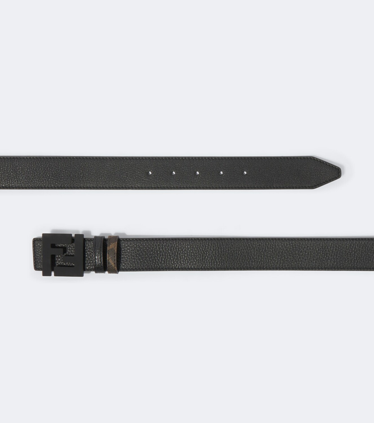 Fendi FF Zucca reversible leather belt