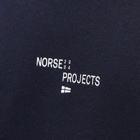 Norse Projects Men's Vagn Nautical Logo Crew Sweat in Dark Navy