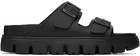 Birkenstock Black Papillio Arizona Chunky Sandals