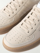 TOM FORD - Logo-Appliquéd Leather Sneakers - Neutrals